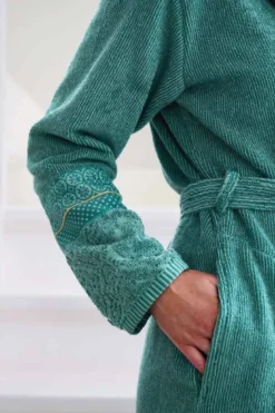 Bademantel Soft Zellige Grün