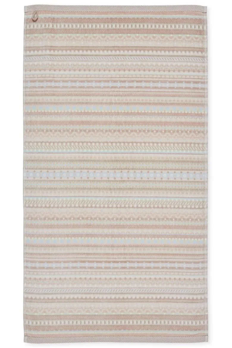 Badetuch Geometric Print Sand 55x100cm