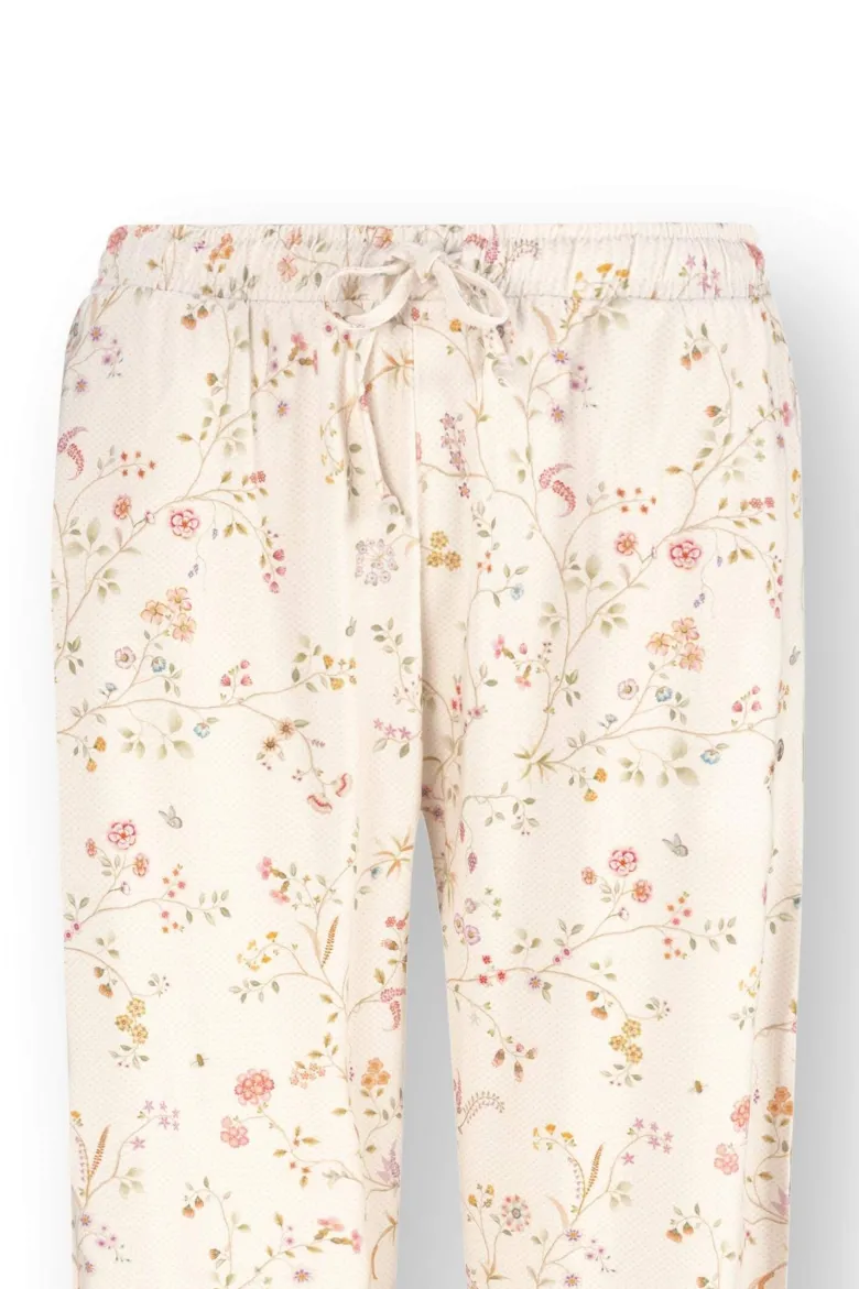 Belin Lange Hose Little Delhi Gebrochen Weiß
