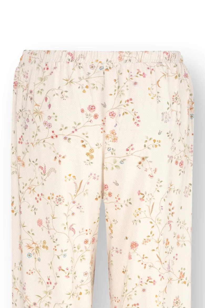 Belin Lange Hose Little Delhi Gebrochen Weiß