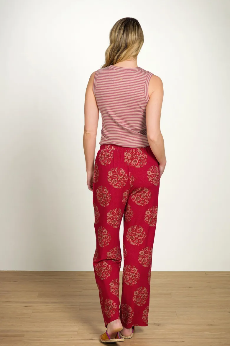 Belin Lange Hose Namaste Rot