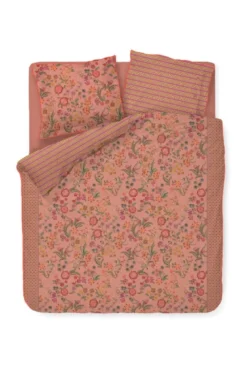 Bettbezug-Set Coco Flower Koralle
