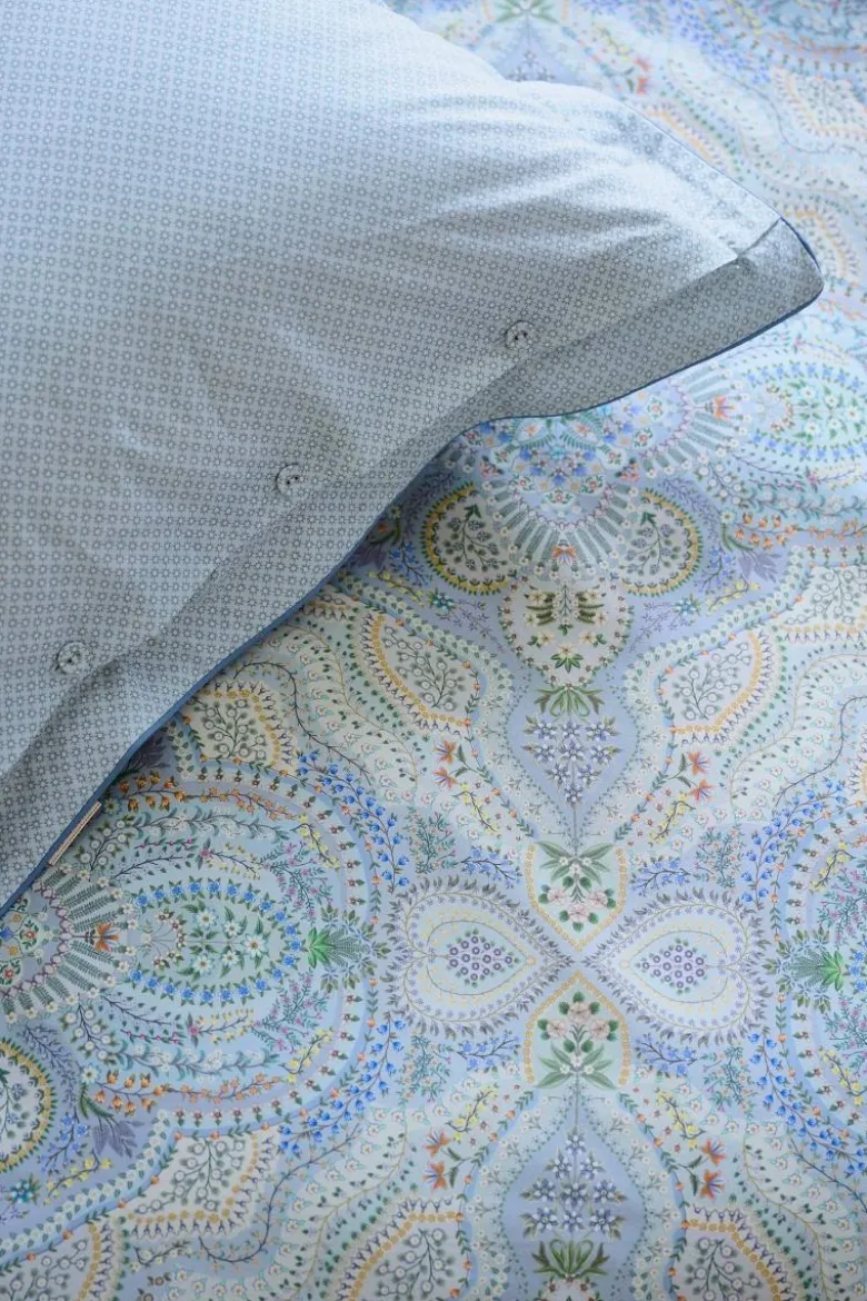 Bettbezug-Set Moon Flower Hellblau
