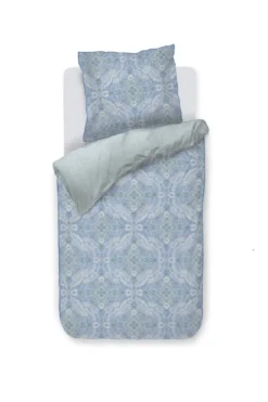 Bettbezug-Set Moon Flower Hellblau