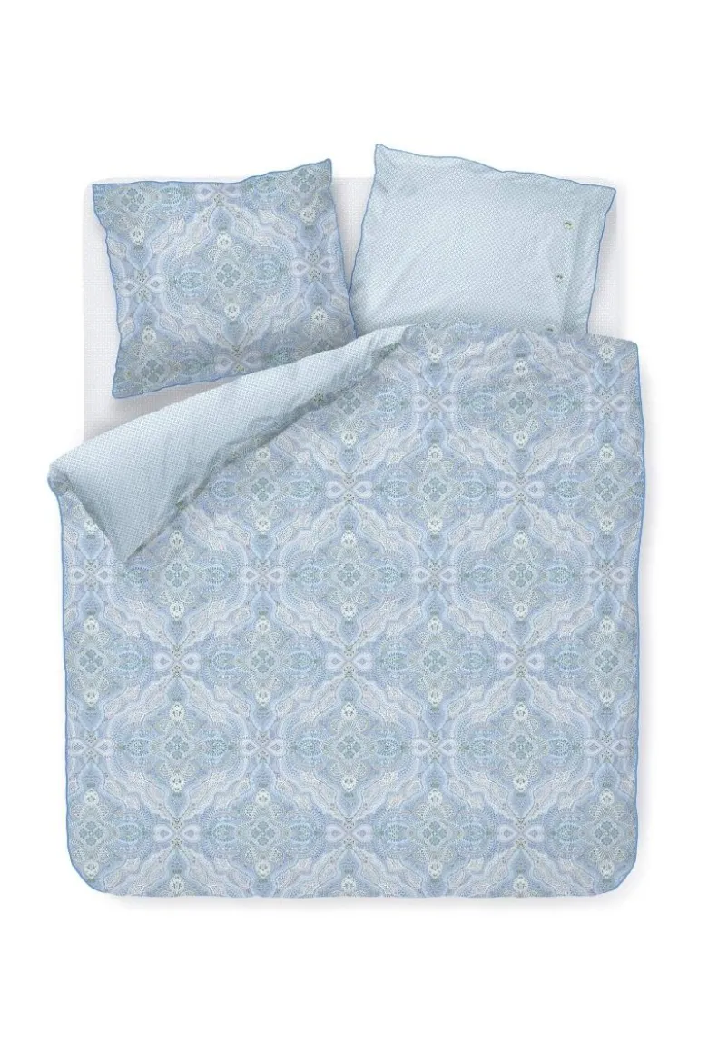 Bettbezug-Set Moon Flower Hellblau