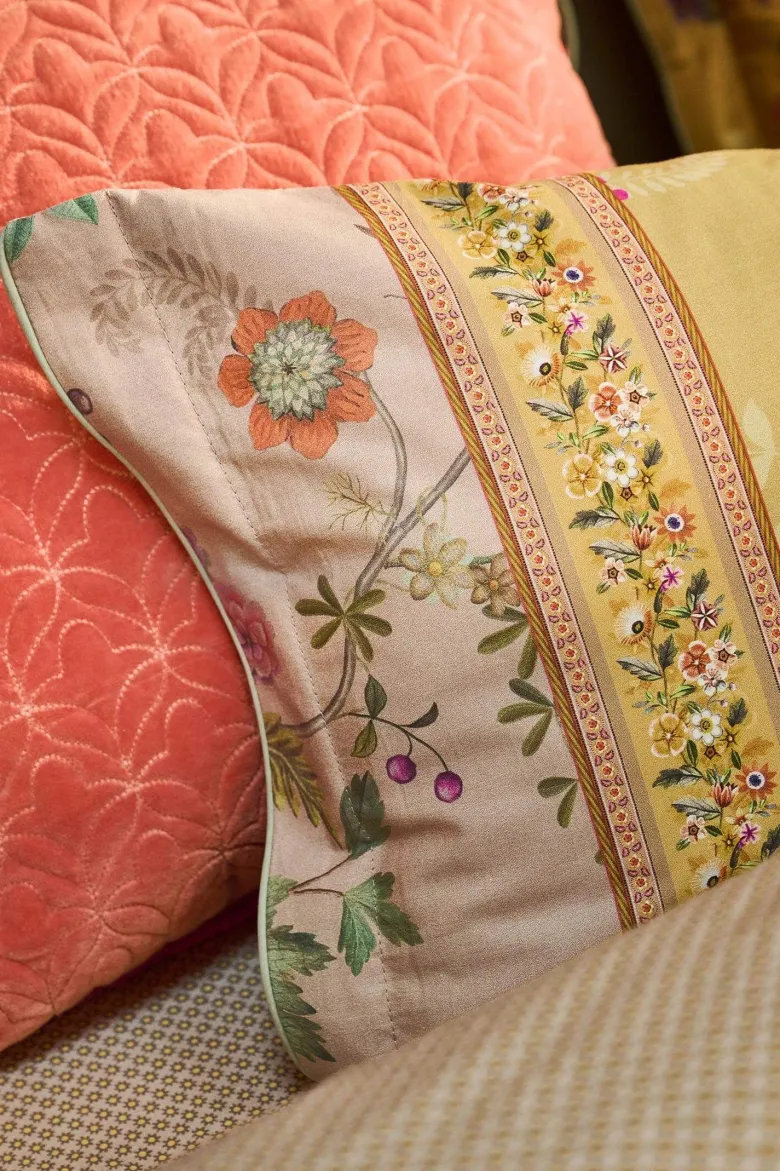 Bettbezugsset Bodhi Flower Gelb