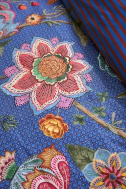 Bettbezugsset Bombay Bold Dunkelblau