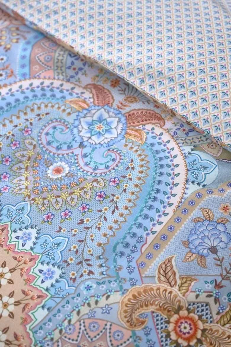 Bettbezugsset Jabali Flower Blau
