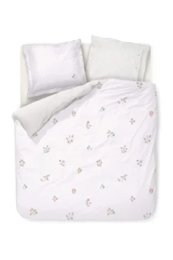 Bettbezugsset Mughal Flower Gebrochen Weiß