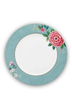 Blushing Birds Essteller 26,5 cm blau