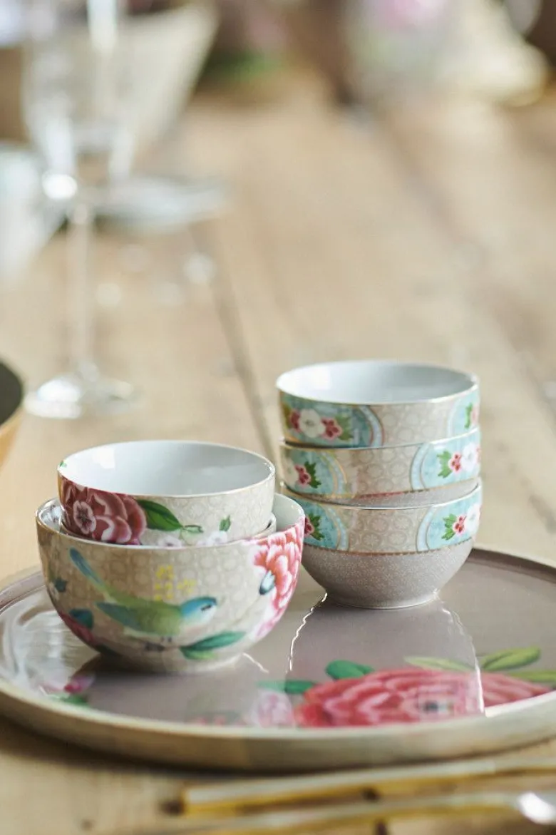 Blushing Birds Tasse Gross Khaki