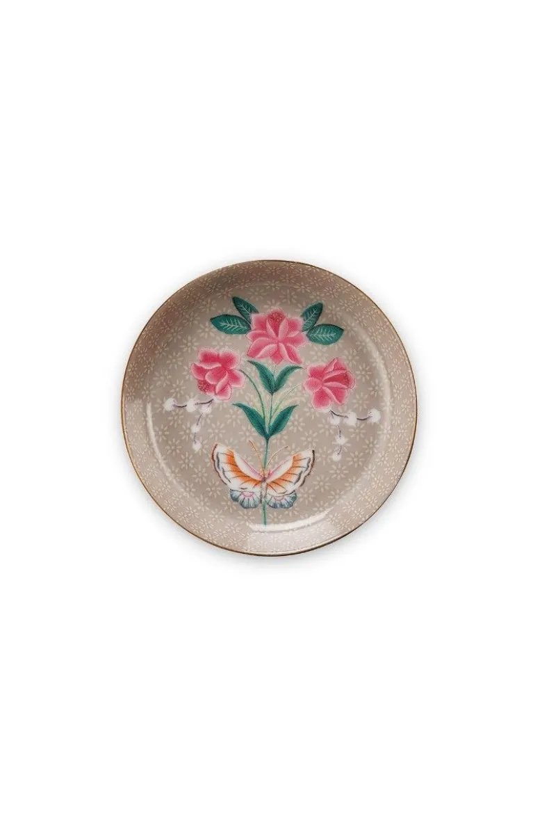 Blushing Birds Teebeutelablage Khaki 9 cm
