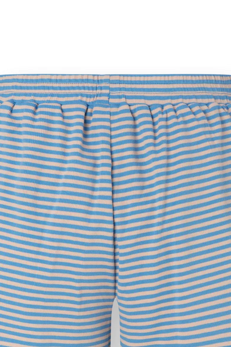 Bobi Kurze Hose Little Sumo Stripe Blau