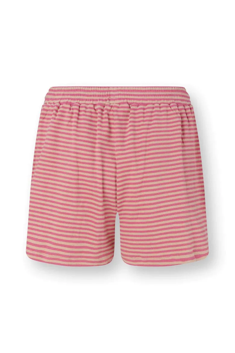 Bobi Kurze Hose Little Sumo Stripe Rosa