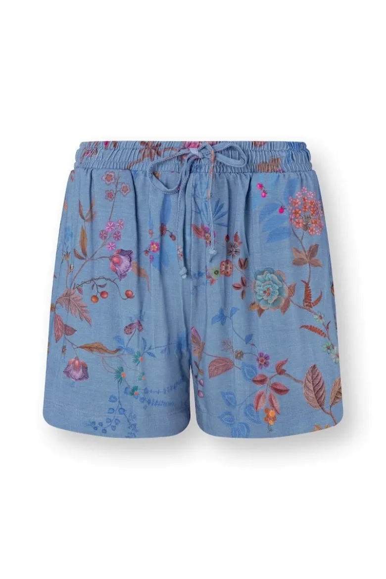 Bob Kurze Hose Bodhi Flower Blau