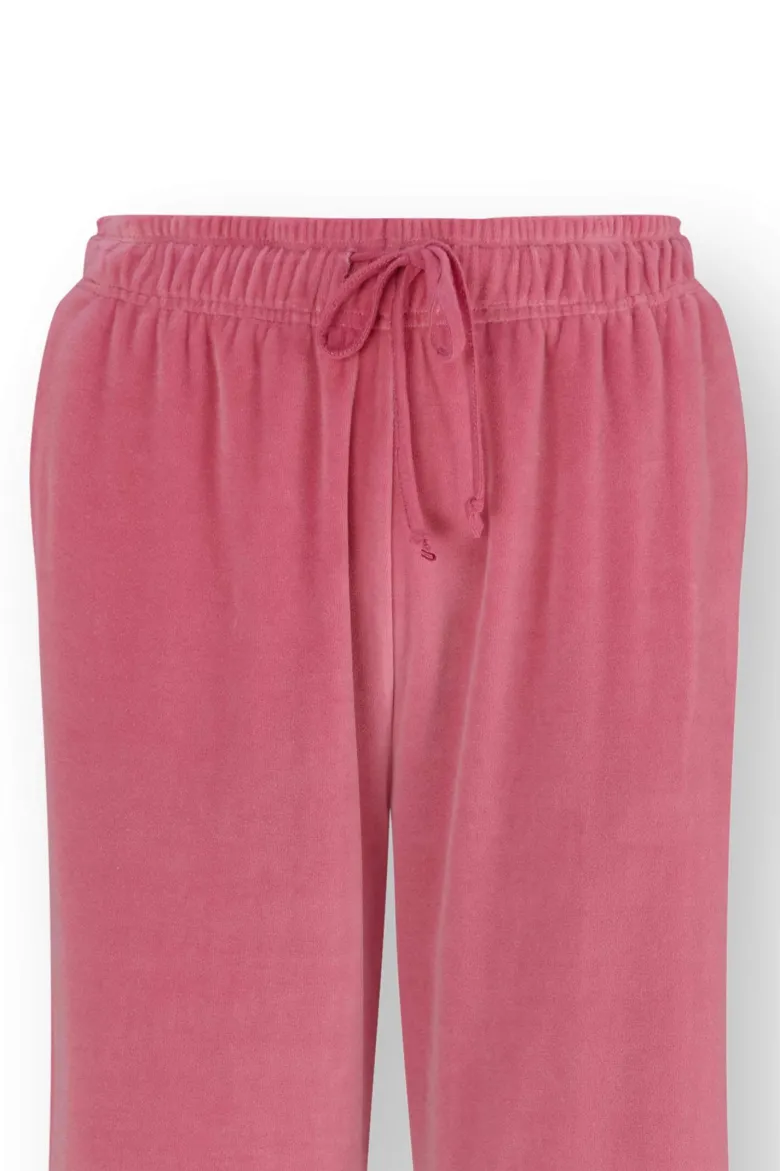 Britta Lange Hose Velvet Rosa