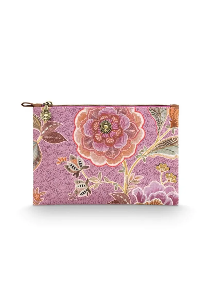 Charly Flaches Necessaire Mittel Matata Lila