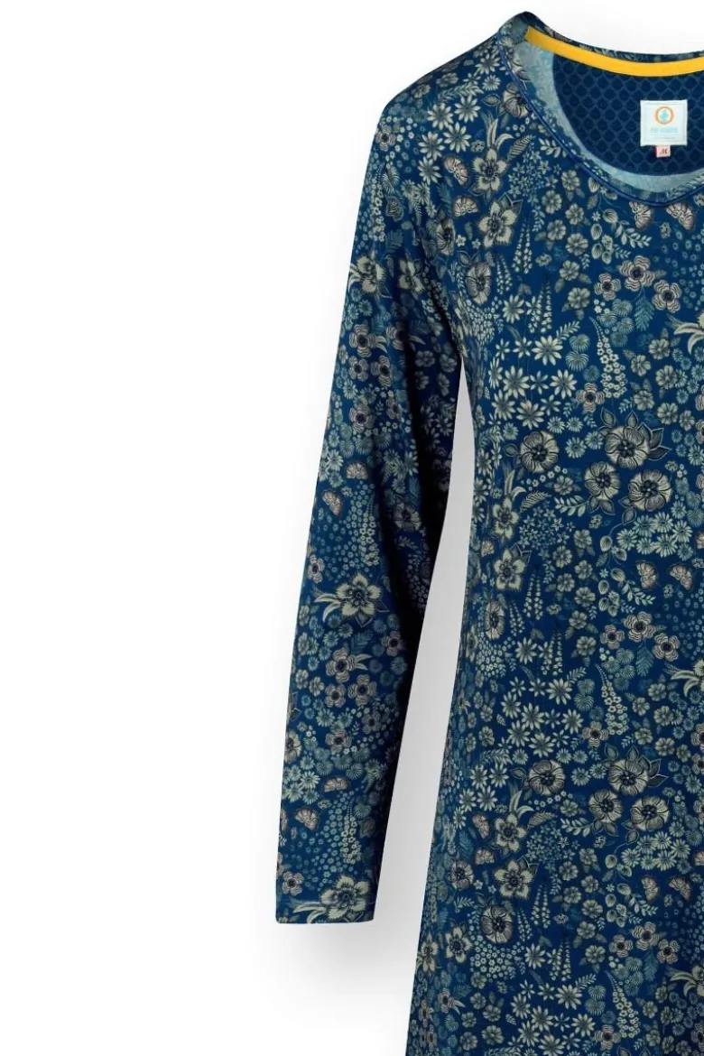 Danai Nachthemd Langen Ärmeln Daisy Dreams Blau