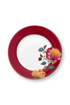 Essteller Blooming Tales Dunkelrot 26.5cm