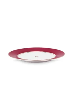 Essteller Love Birds Dunkelrot 26.5cm