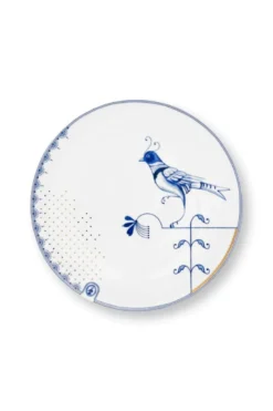 Essteller Pip & The Blue Bird Weiß 25.5cm