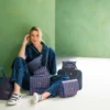 Felice Handtasche Gross Blau