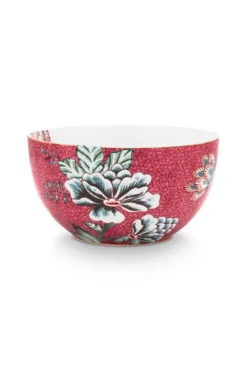 Flower Festival Schale Dunkelrosa 12 cm