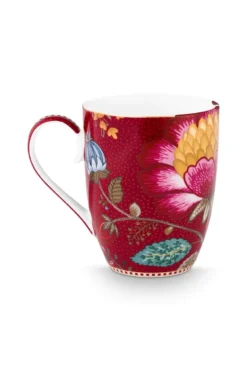 Frühstücksset Blooming Tales Fantasy Dunkelrot
