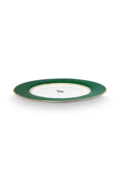 Gebäckteller Love Birds Dunkel Grün 17cm