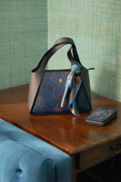 Geldbörse Willow Il Ricamo Blau
