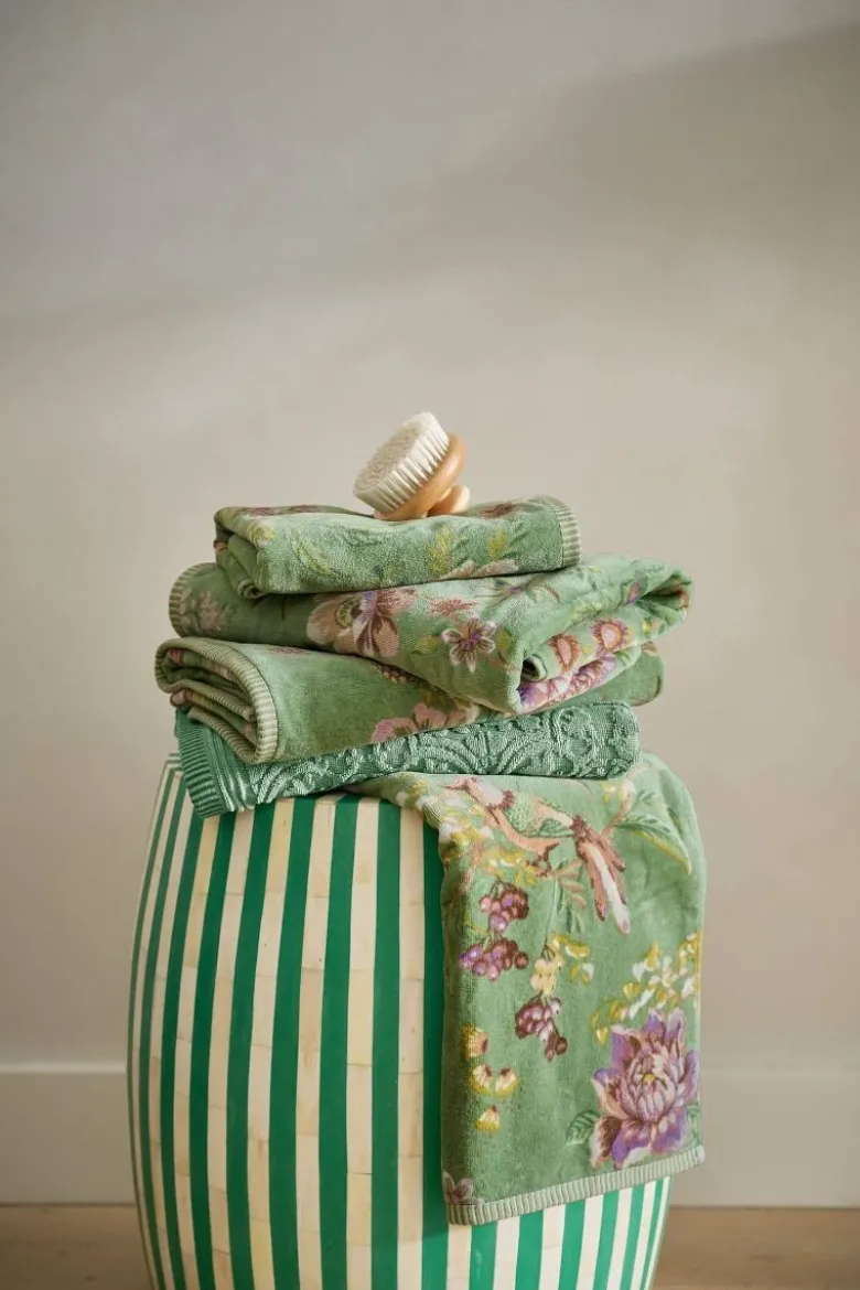 Große Handtuch Secret Garden Grün 70x140cm