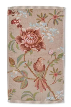 Gästehandtuch Set/3 Secret Garden Khaki 30x50cm