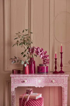 Ingwertopf Pip's Deerest Darling Metall Rosa 15cm