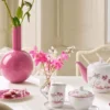 Kanne Jolie Punkte Gold Rosa