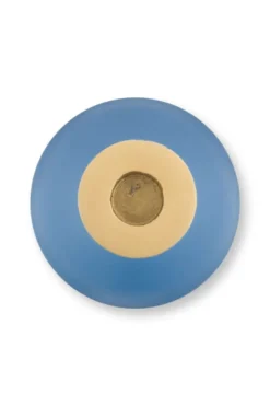 Kerzenständer Metall Kugel Matt Hellblau 44cm
