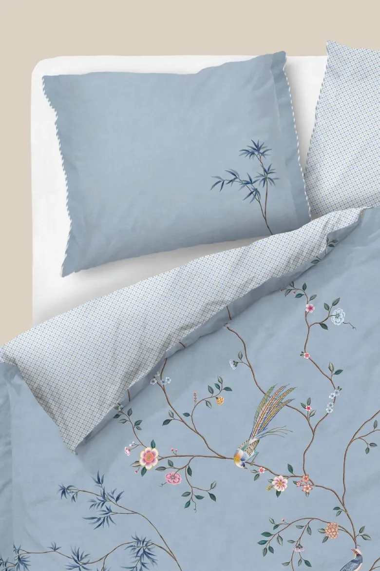 Kissenbezug Bamboo Blossom Hellblau