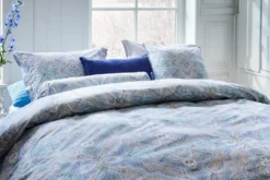 Kissenbezug Moon Flower Hellblau