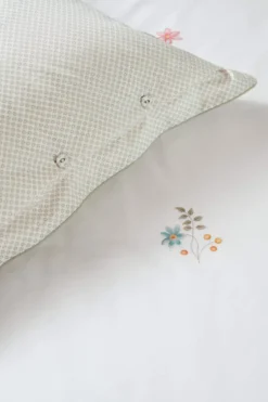 Kissenbezug Mughal Flower Gebrochen Weiß