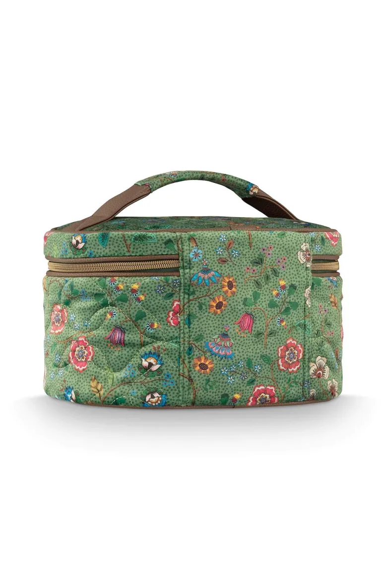Kosmetikkoffer Cleo Flora Bangelore Grün
