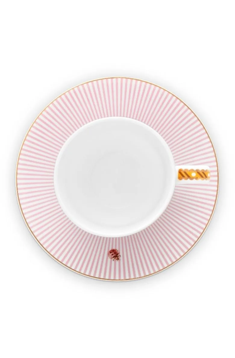 La Majorelle Espresso Tasse & Untertasse Rosa