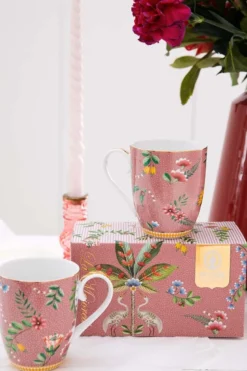 La Majorelle Set/2 Tassen Gross Rosa