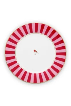 Love Birds Essteller Rot/Rosa 26,5 cm