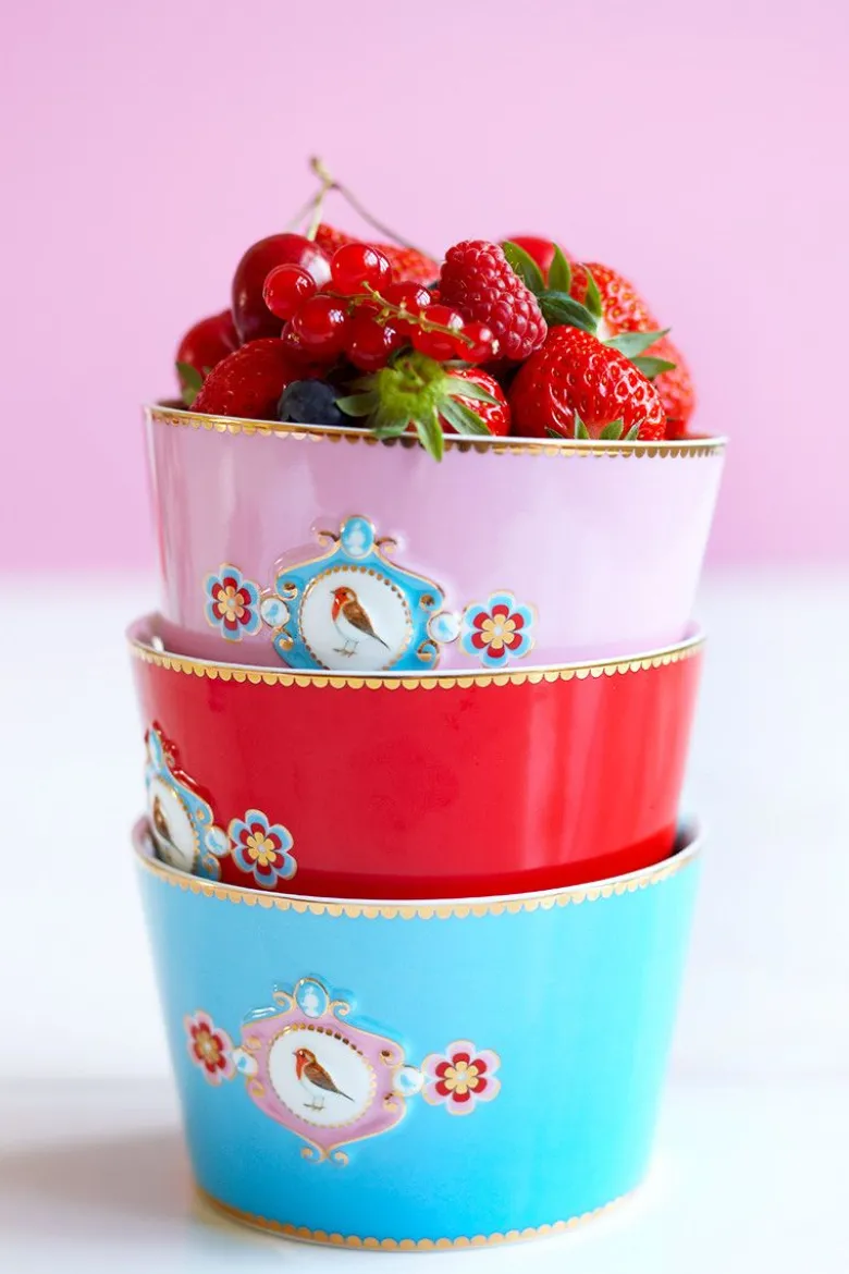 Love Birds Schale Rosa 15 cm