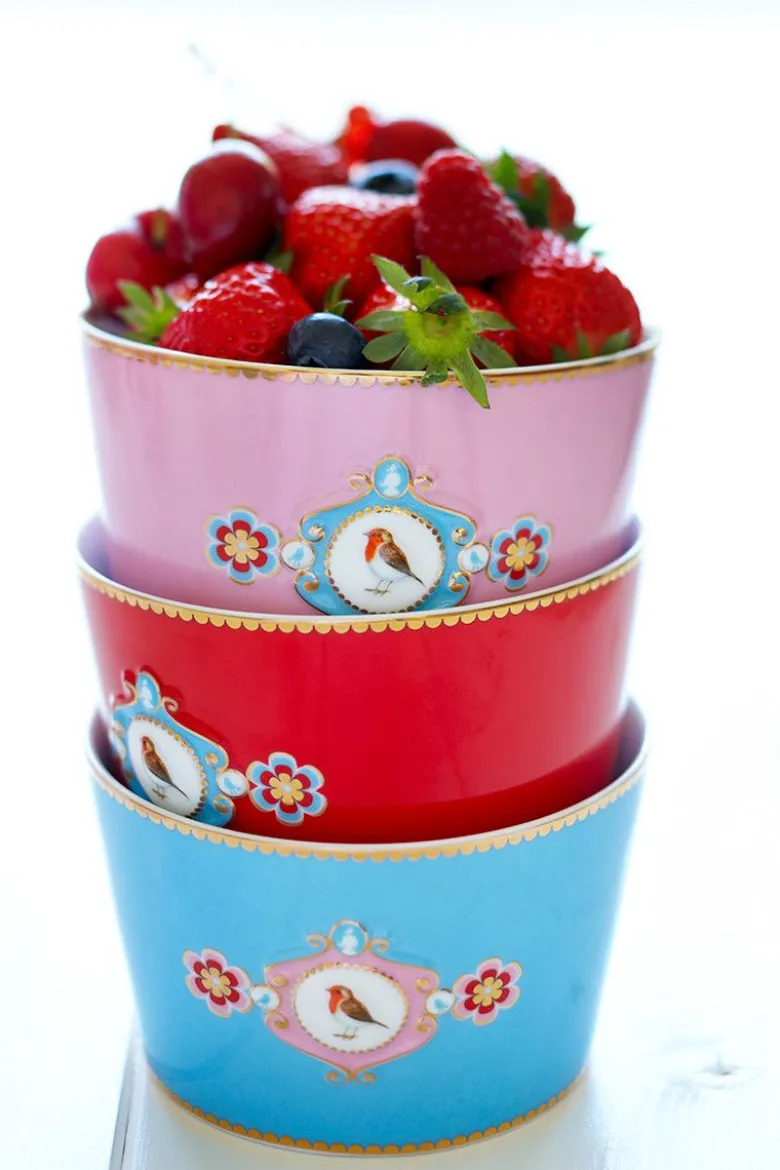 Love Birds Schale Rot 15cm