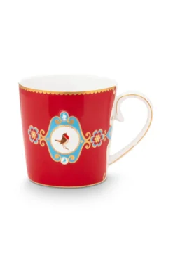 Love Birds Tasse Gross Rot
