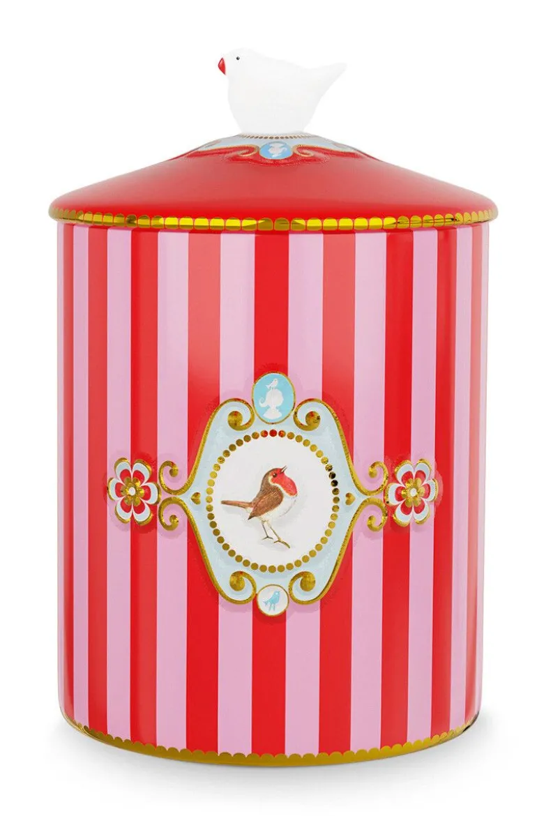 Love Birds Vorratsdose Rot/Rosa