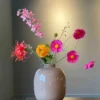 Metall Vase Khaki 32cm