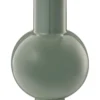 Metall Vase Mittelgross Mittel Grün 40cm