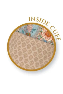 Naomi Kimono Ornamento Blau