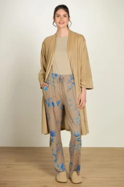 Naomi Kimono Velvet Beige